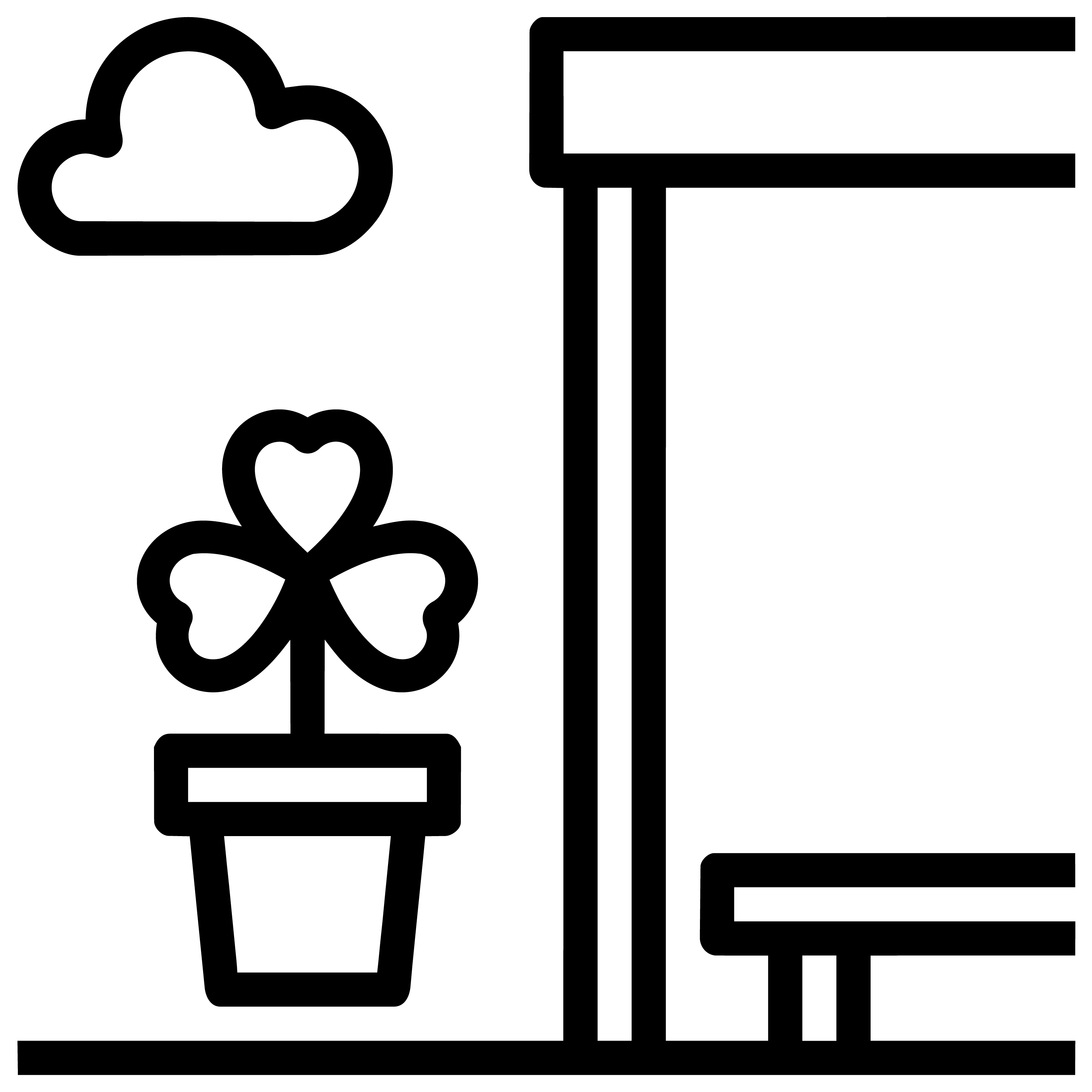 Property Terrace area