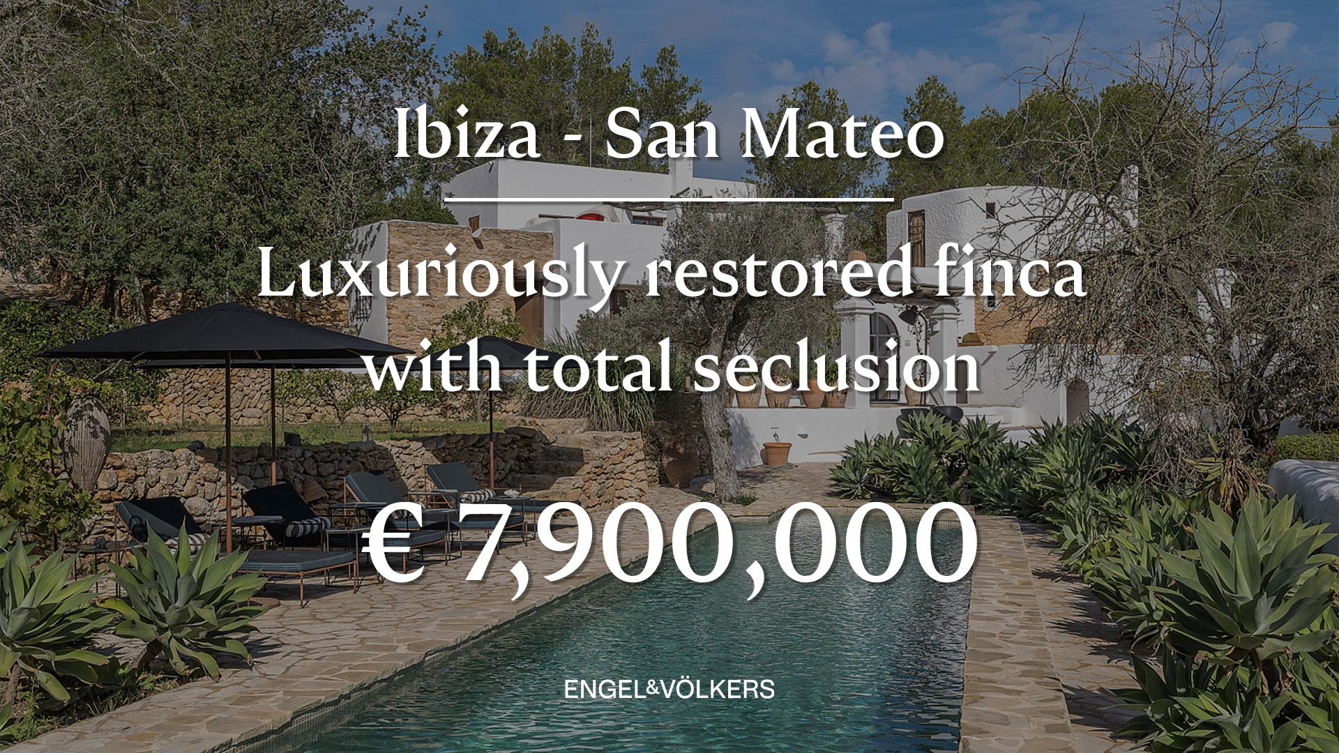 San Mateo - Luxuriously restored finca with total seclusion