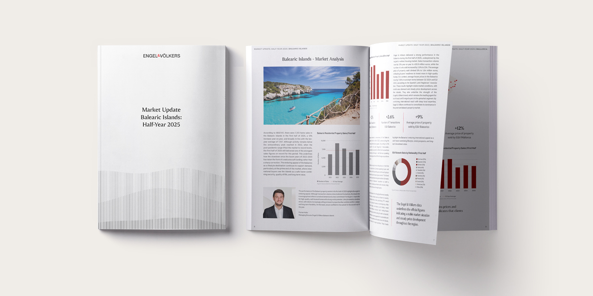 Informe del mercado inmobiliario en Baleares – primer semestre 2025