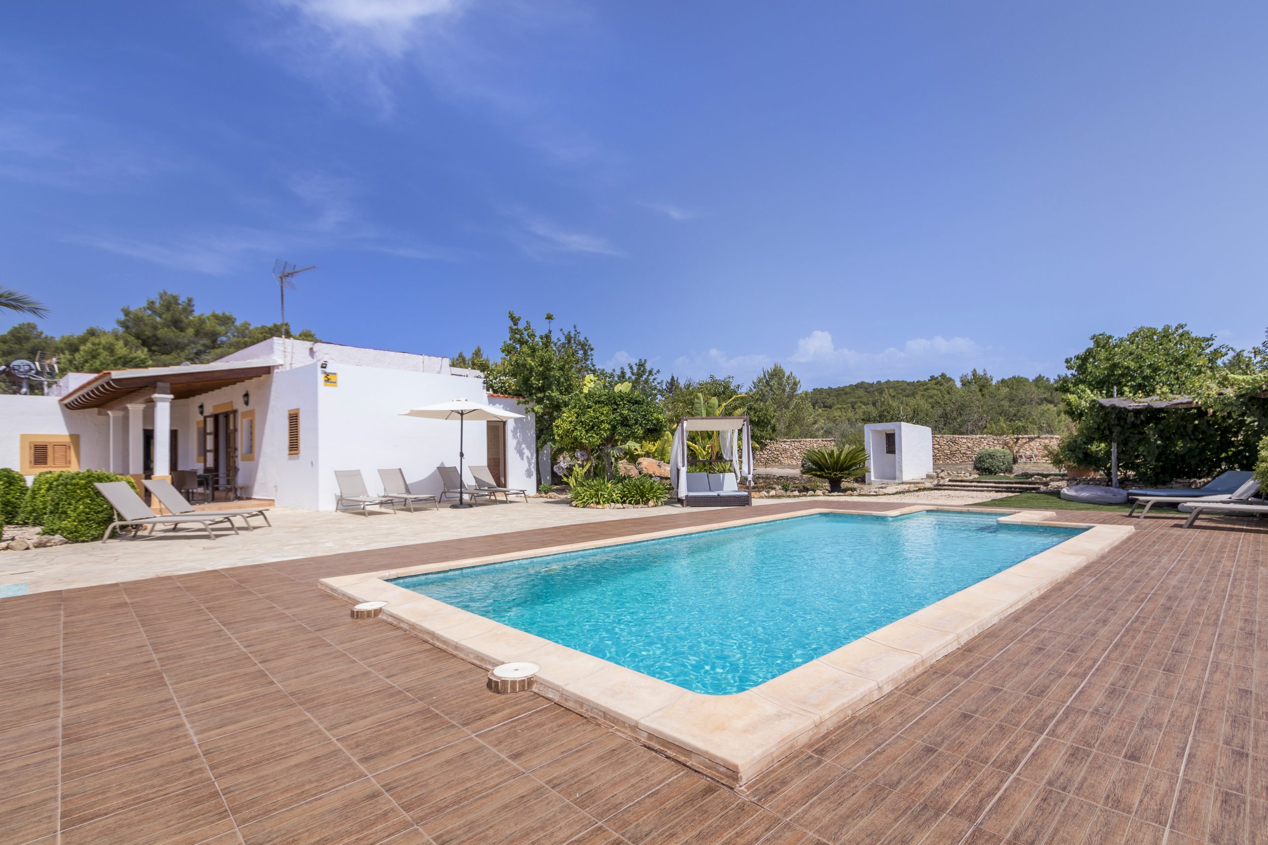 Traditional Ibizan finca in the heart of the island