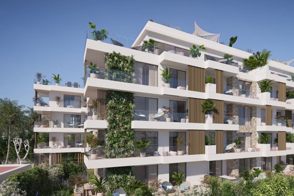 63 moderne neue Wohnungen in Strandnähe