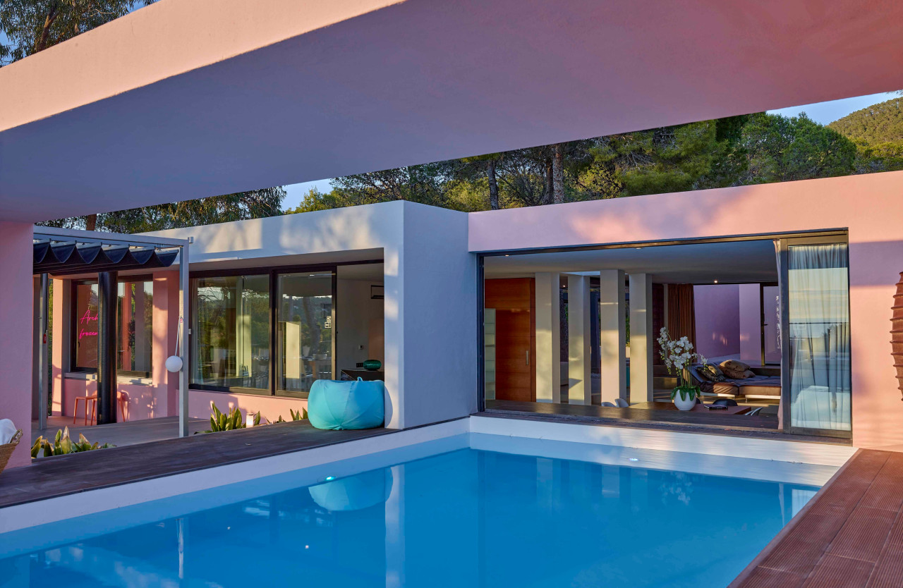 Modern villa with stunning views in a quiet and very private location, nested between Cala Tarida and Cala D'hort - 7