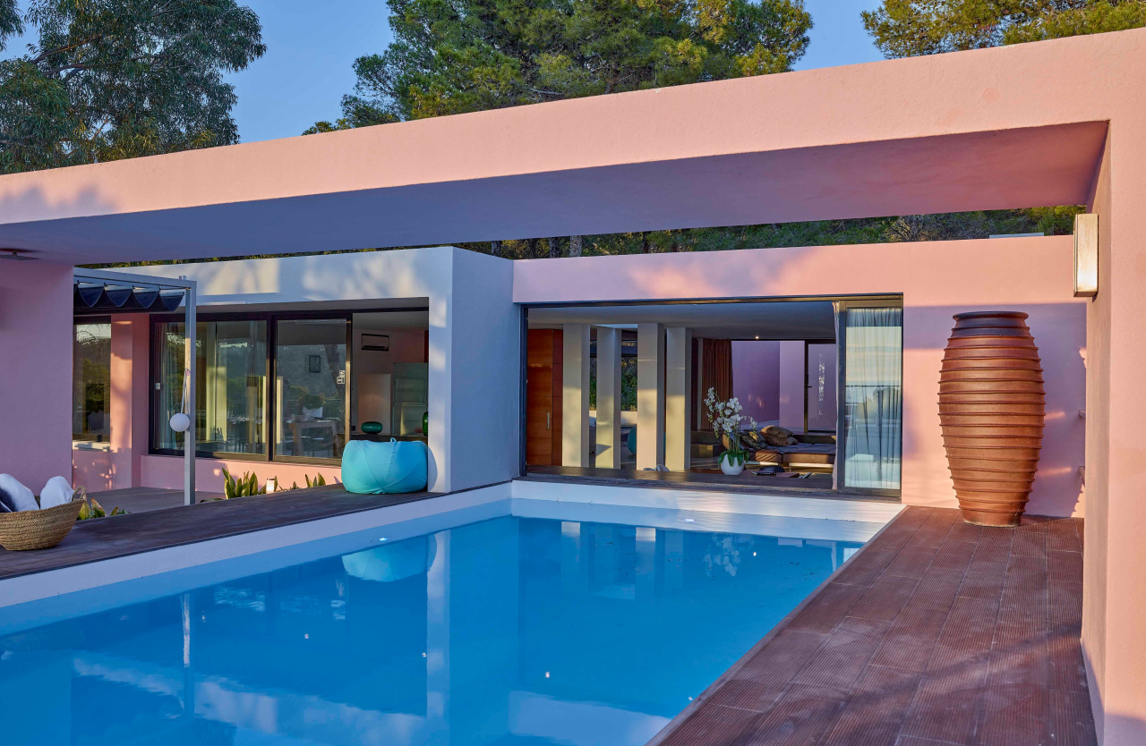 Modern villa with stunning views in a quiet and very private location, nested between Cala Tarida and Cala D'hort - 5