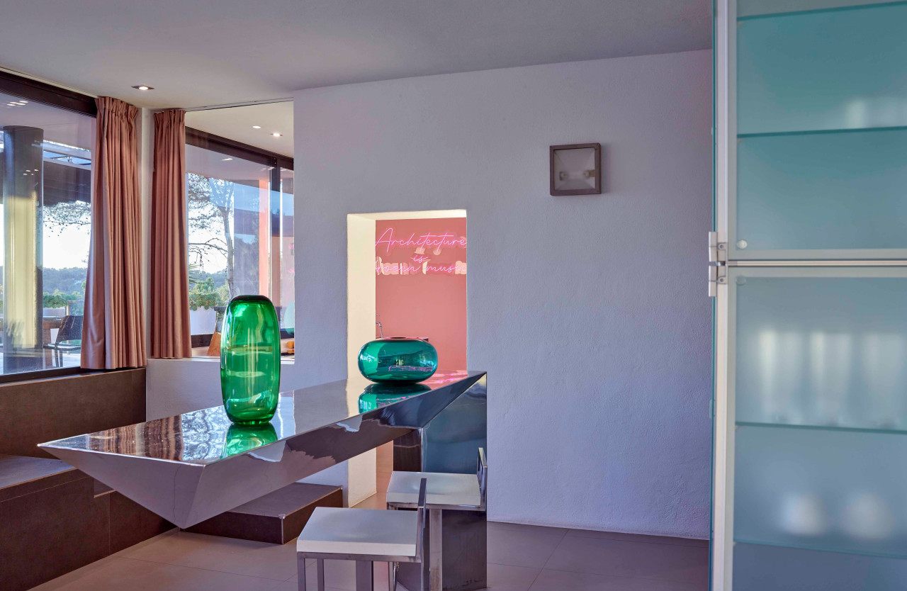 Modern villa with stunning views in a quiet and very private location, nested between Cala Tarida and Cala D'hort - 55