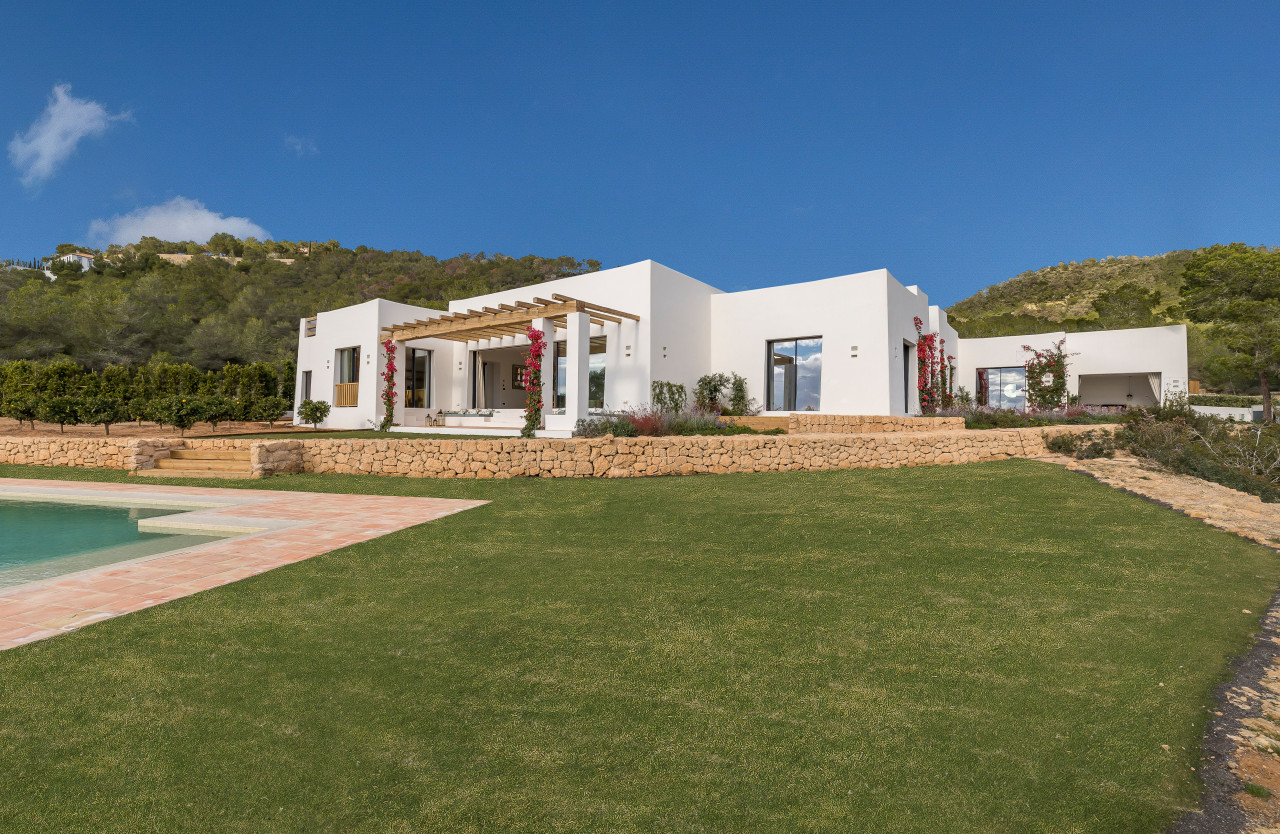 Neu gebaute stilvolle Villa mit Blick auf das Meer und Dalt Vila - 18