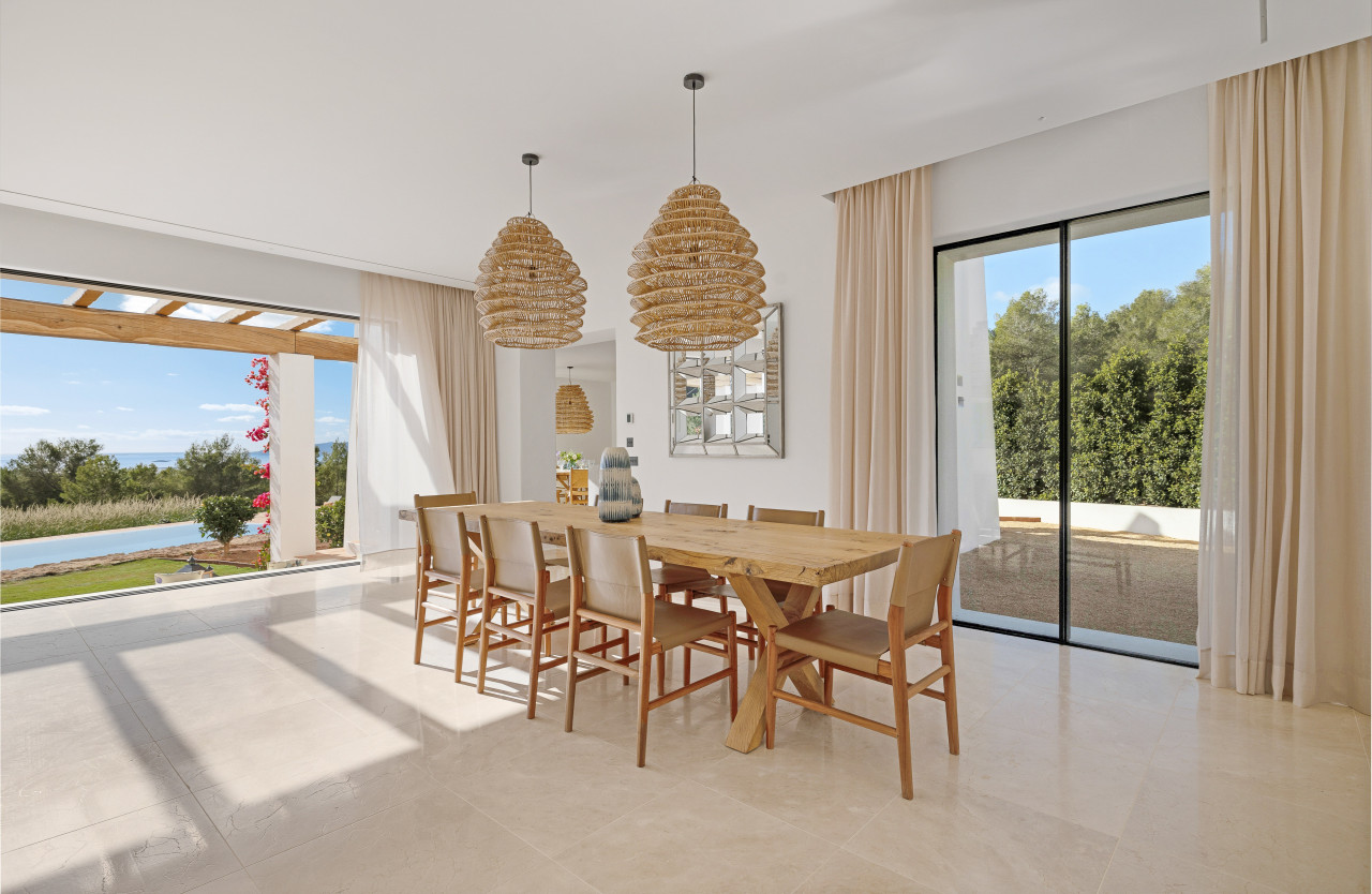 Neu gebaute stilvolle Villa mit Blick auf das Meer und Dalt Vila - 5