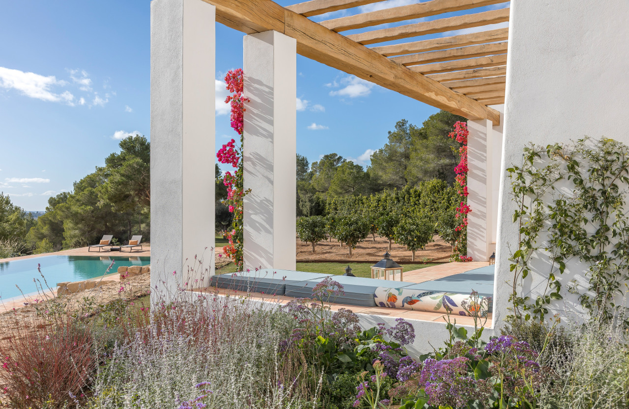 Neu gebaute stilvolle Villa mit Blick auf das Meer und Dalt Vila - 21