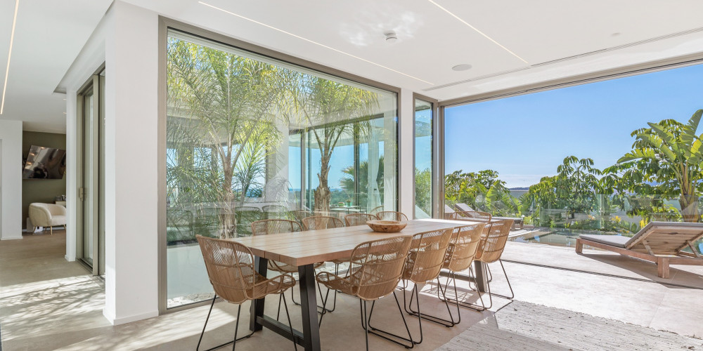 Moderne Villa mit 180º Panoramablick auf das Meer in Cap Martinet - 3