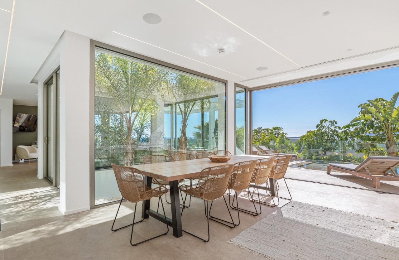 Moderne Villa mit 180º Panoramablick auf das Meer in Cap Martinet - 16