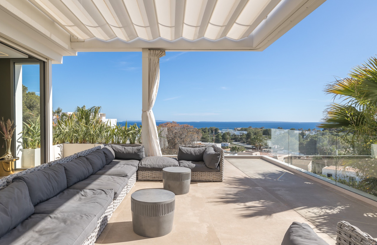 Moderne Villa mit 180º Panoramablick auf das Meer in Cap Martinet - 31