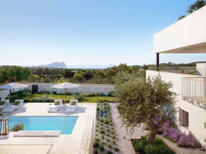 Contemporary new-build villas near Cala Comte - 2