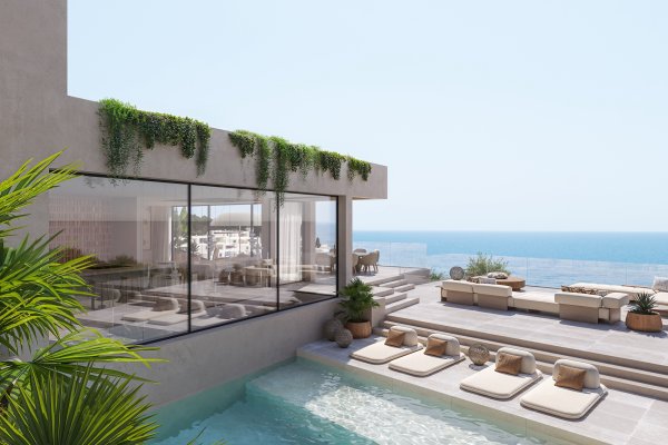 Proyecto de villas de lujo de obra nueva con vistas al mar - 2