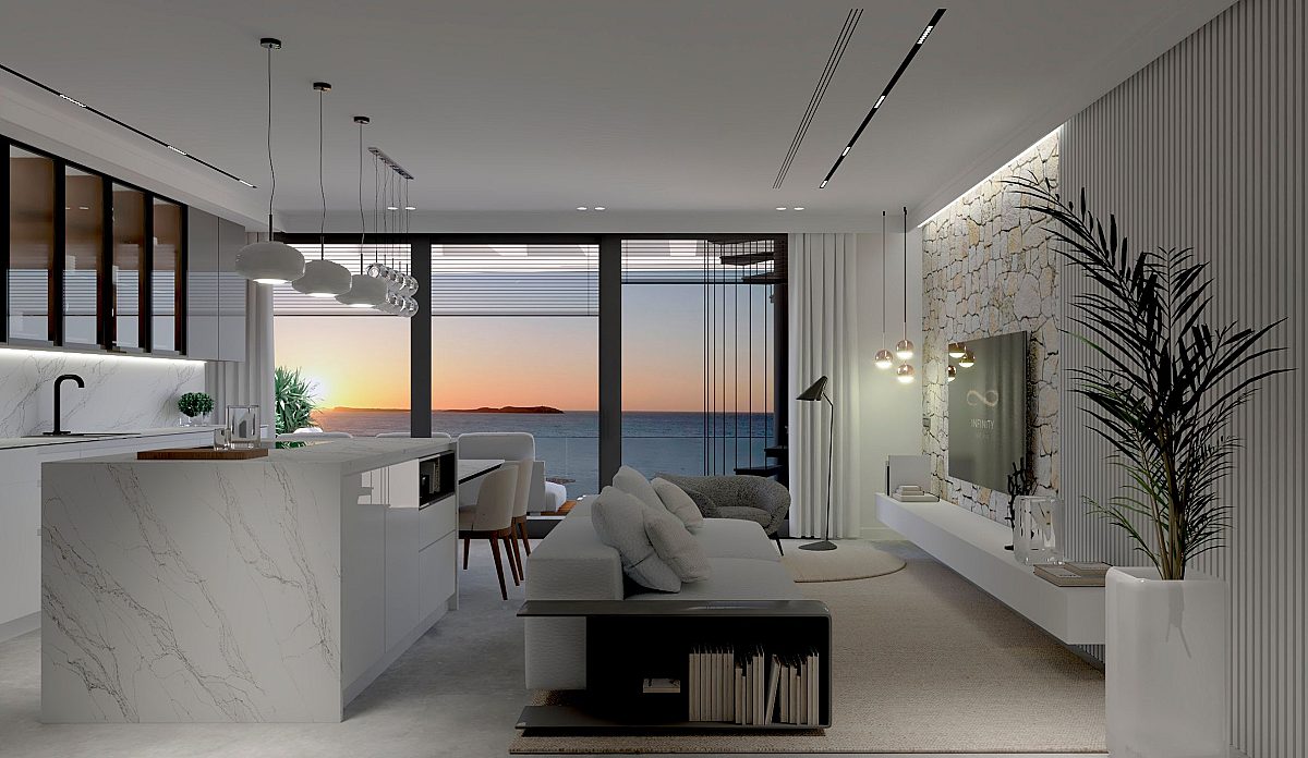Luxuswohnungen in erster Meereslinie auf der Westküste von Ibiza - 4