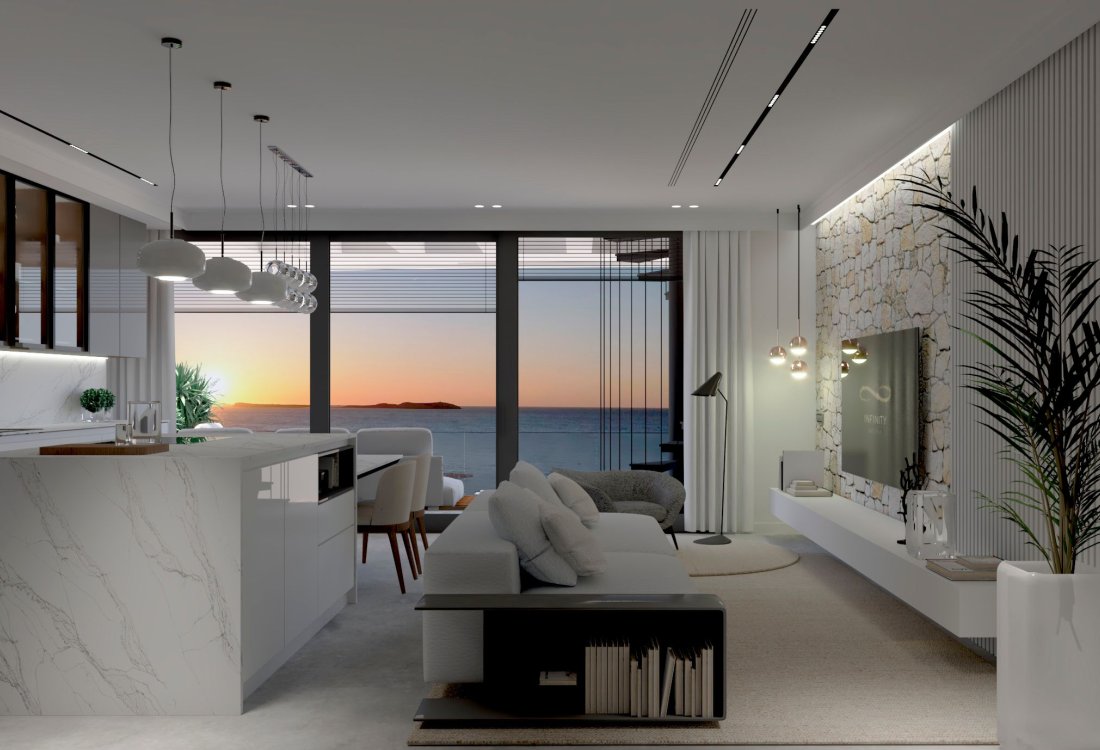 Luxury seafront apartments on the west coast of Ibiza - 4