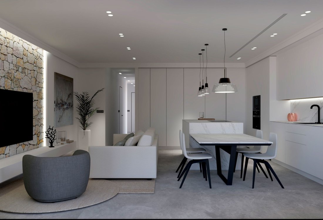 Luxury seafront apartments on the west coast of Ibiza - 8