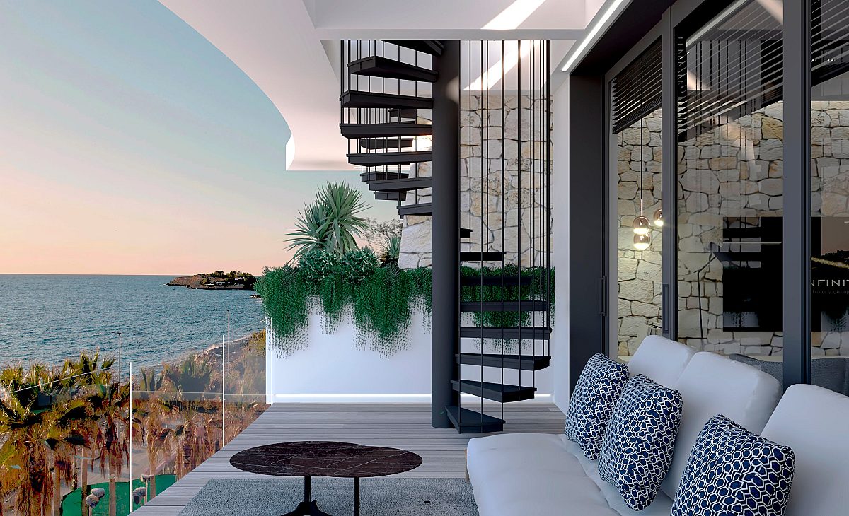 Luxuswohnungen in erster Meereslinie auf der Westküste von Ibiza - 6