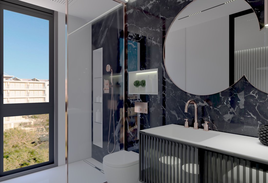 Luxury seafront apartments on the west coast of Ibiza - 11