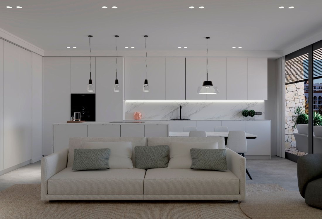 Luxury seafront apartments on the west coast of Ibiza - 7