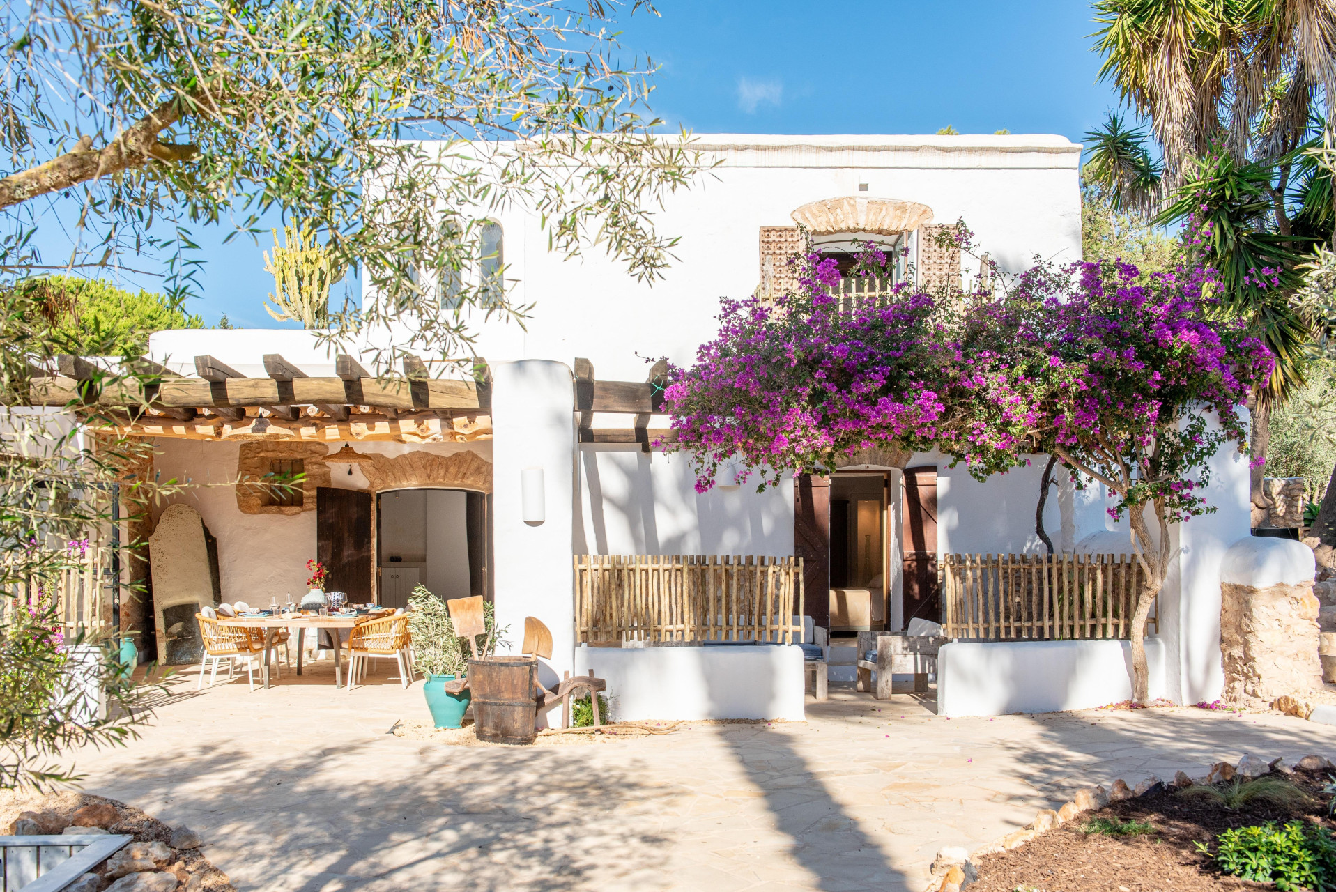 Ein bezauberndes, authentisches Landhaus, das zwischen Santa Gertrudis und Ibiza auf dem Land liegt - 7