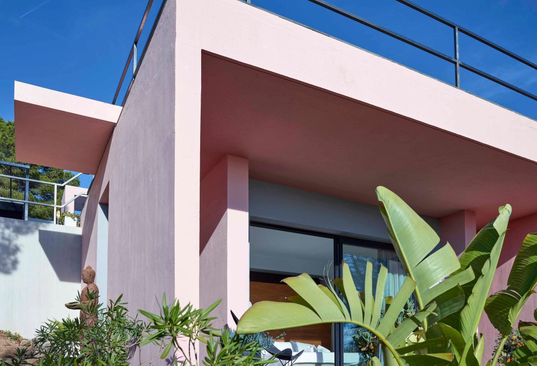 Moderna villa con impresionantes vistas en una zona tranquila y muy privada, enclavada entre Cala Tarida y Cala D'hort - 27