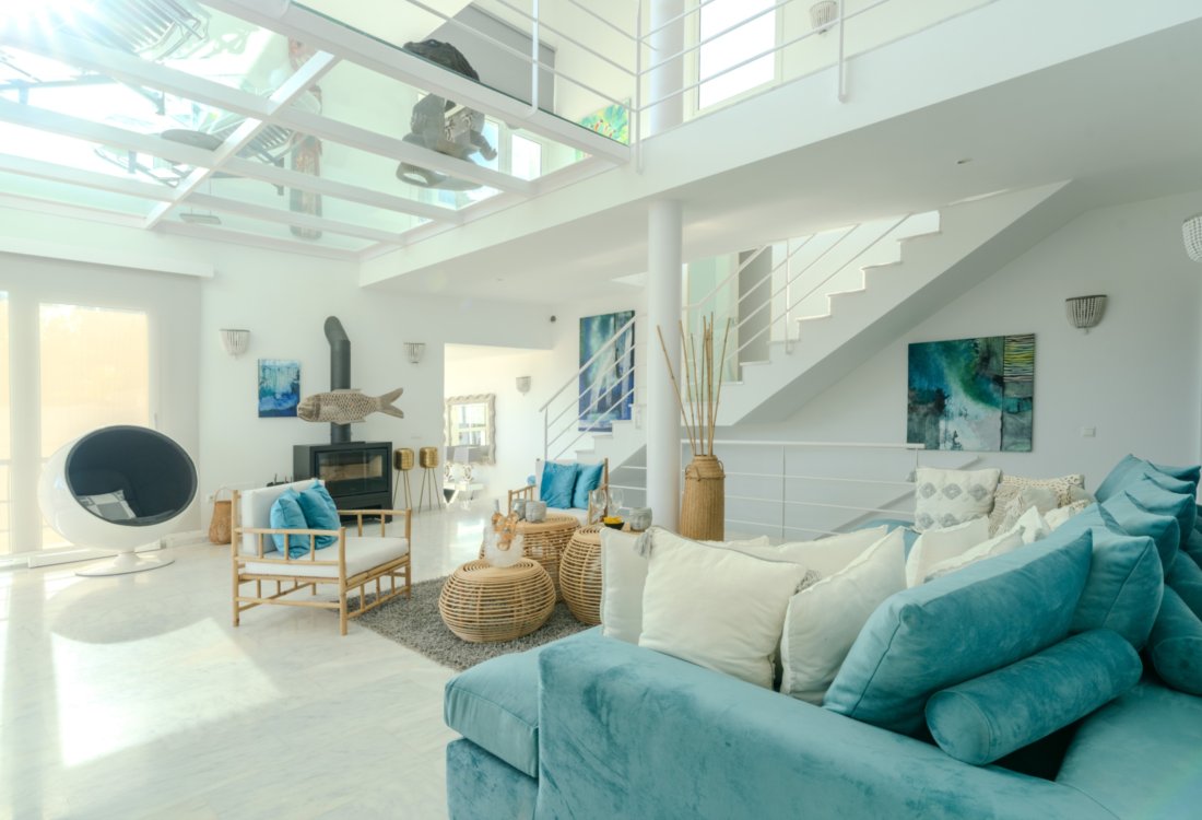 Stylish beach house in Cala Tarida - 8