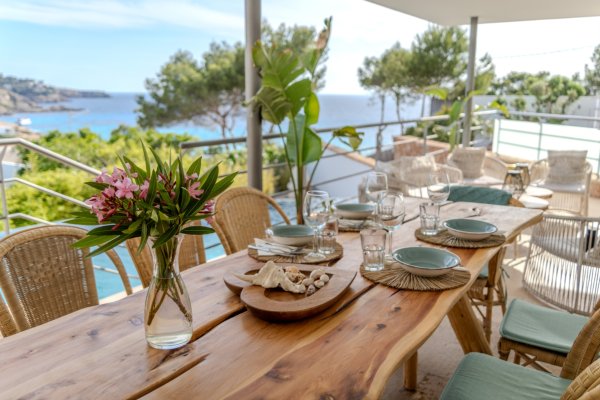 Casa de playa con estilo en Cala Tarida - 5