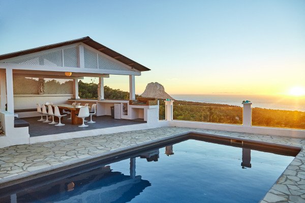 Hermosa villa de 4 dormitorios con vistas únicas a Es Vedrà - 1
