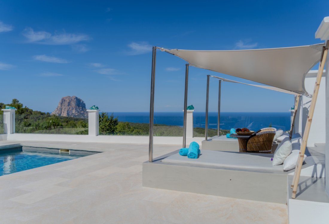 Hermosa villa de 4 dormitorios con vistas únicas a Es Vedrà - 3