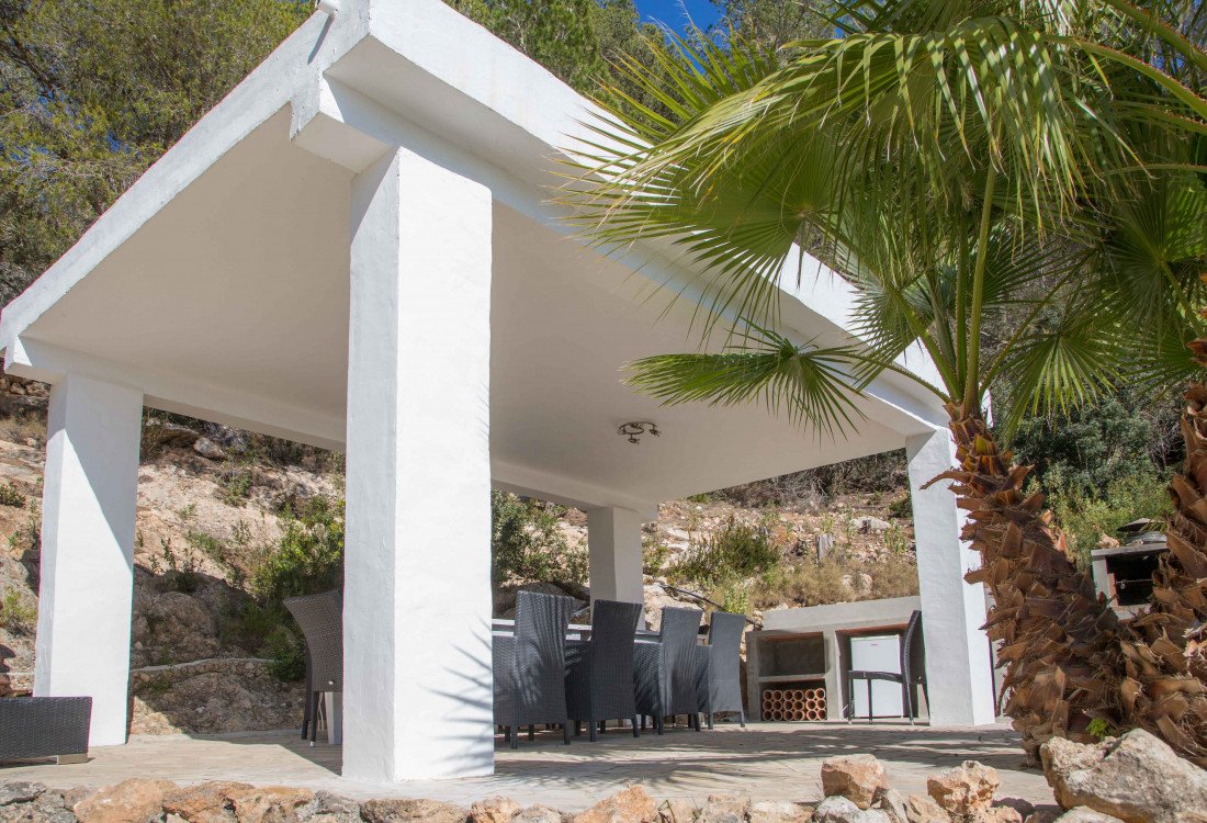 Casa de estilo ibicenco con vistas al legendario Es Vedra - 15