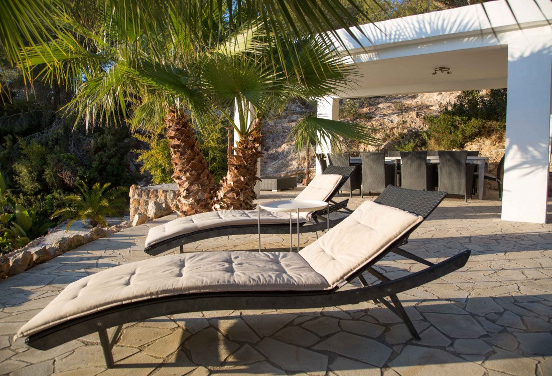 Casa de estilo ibicenco con vistas al legendario Es Vedra - 12