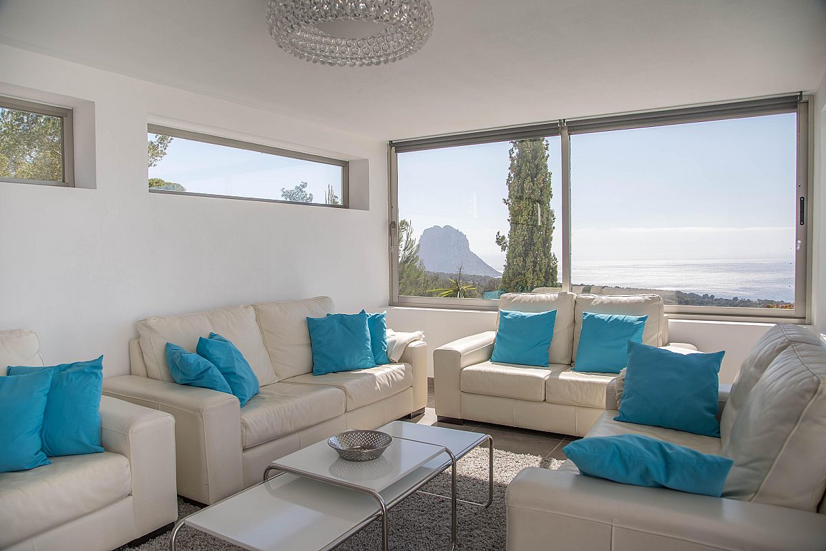 Villa im ibizenkischen Stil mit Ausblick auf den legendären Es Vedra Felsen - 18