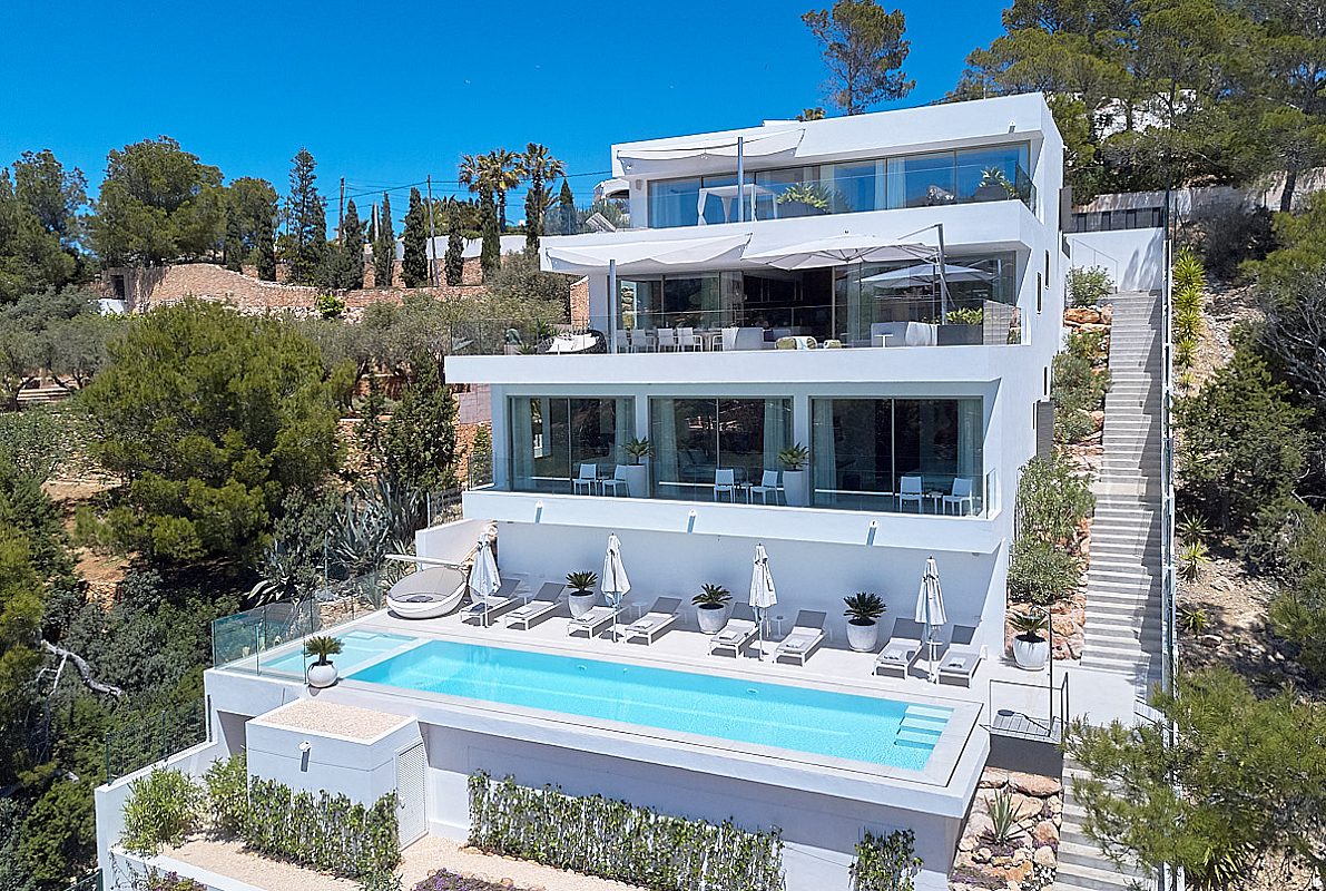Villa de lujo cerca de Cala Moli con vistas al mar y al atardecer - 1