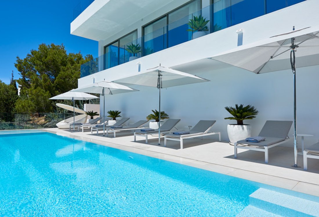 Villa de lujo cerca de Cala Moli con vistas al mar y al atardecer - 25