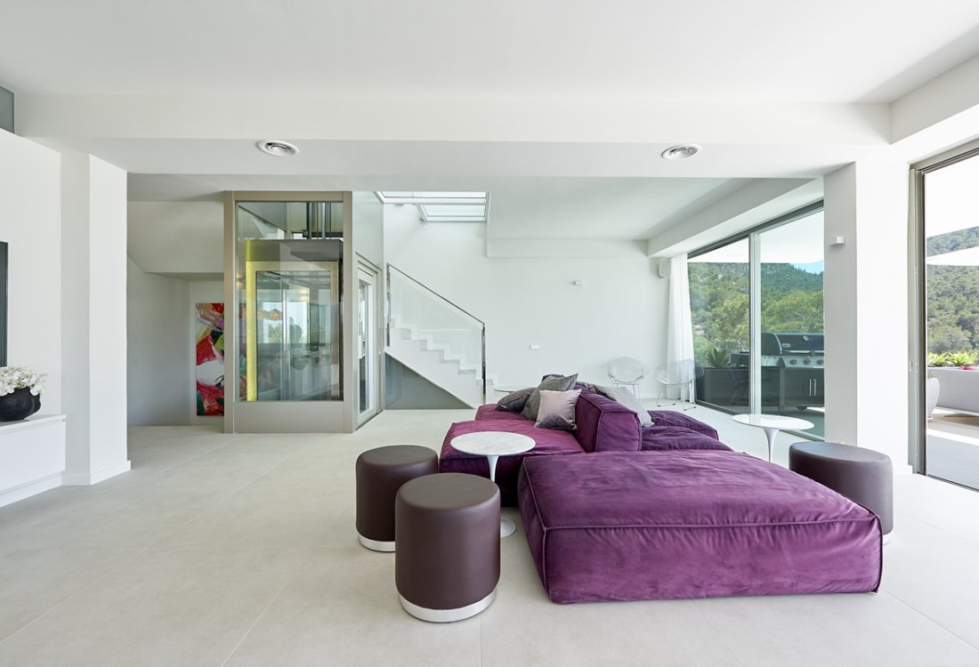 Villa de lujo cerca de Cala Moli con vistas al mar y al atardecer - 7