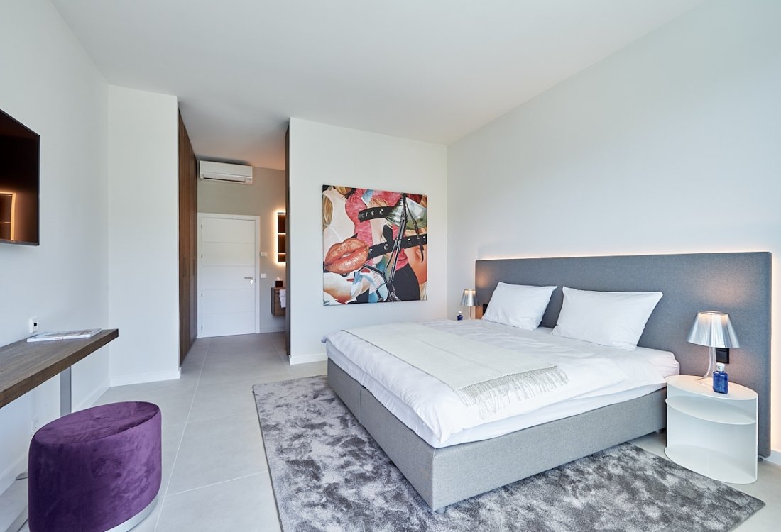 Villa de lujo cerca de Cala Moli con vistas al mar y al atardecer - 15