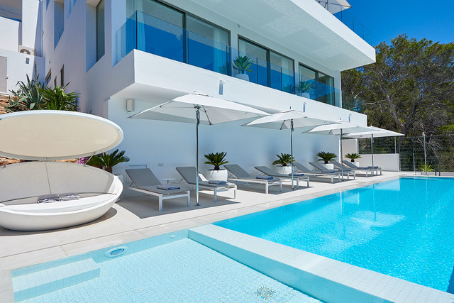 Luxury villa close to Cala Moli with sea and sunset-view - 24