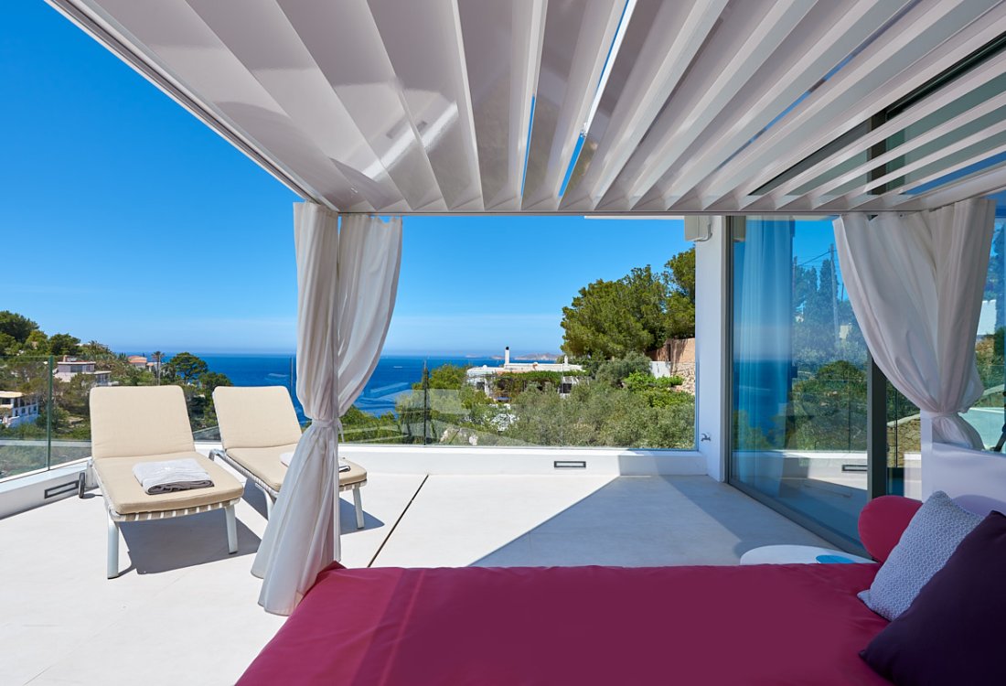 Villa de lujo cerca de Cala Moli con vistas al mar y al atardecer - 4