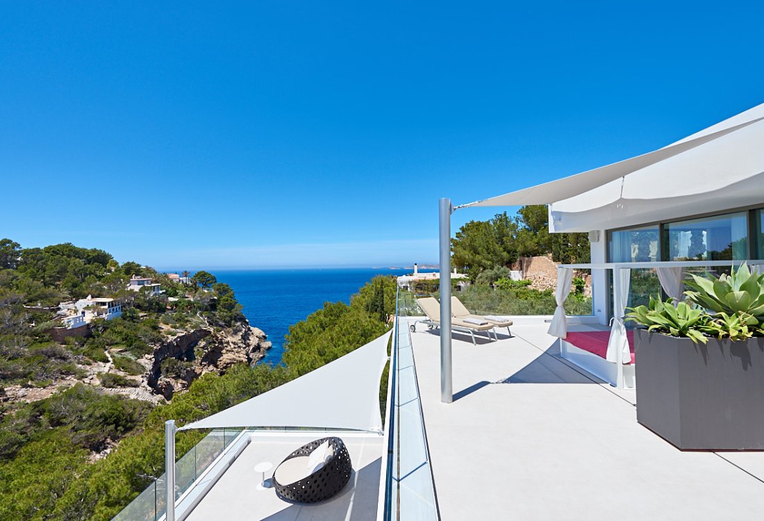 Villa de lujo cerca de Cala Moli con vistas al mar y al atardecer - 22