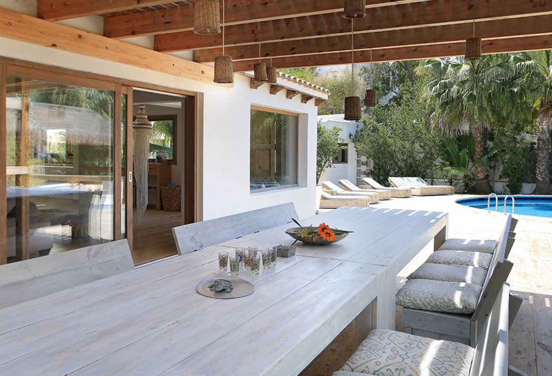 Luxusvilla im ibizenkischen Stil in den Hügeln von Cala Tarida - 7