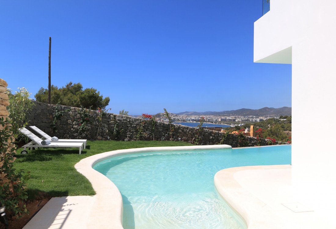 Brandneues Stadthaus mit wundervollen Ausblick auf Ibiza Stadt - 2