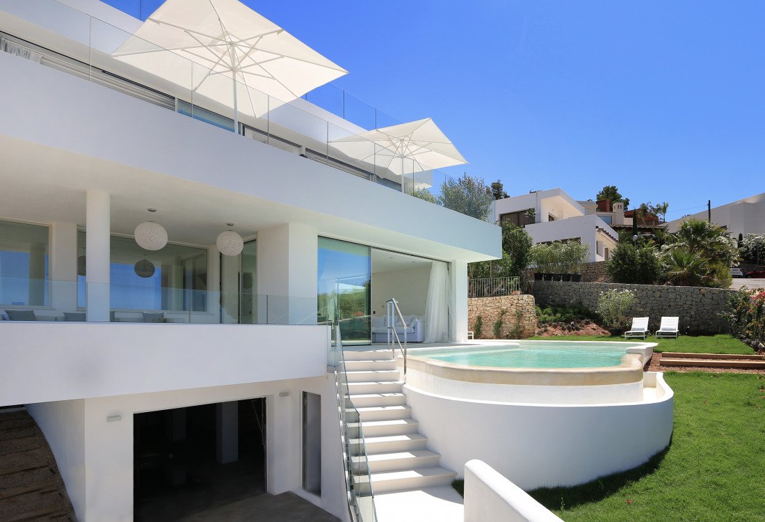 Brandneues Stadthaus mit wundervollen Ausblick auf Ibiza Stadt - 4