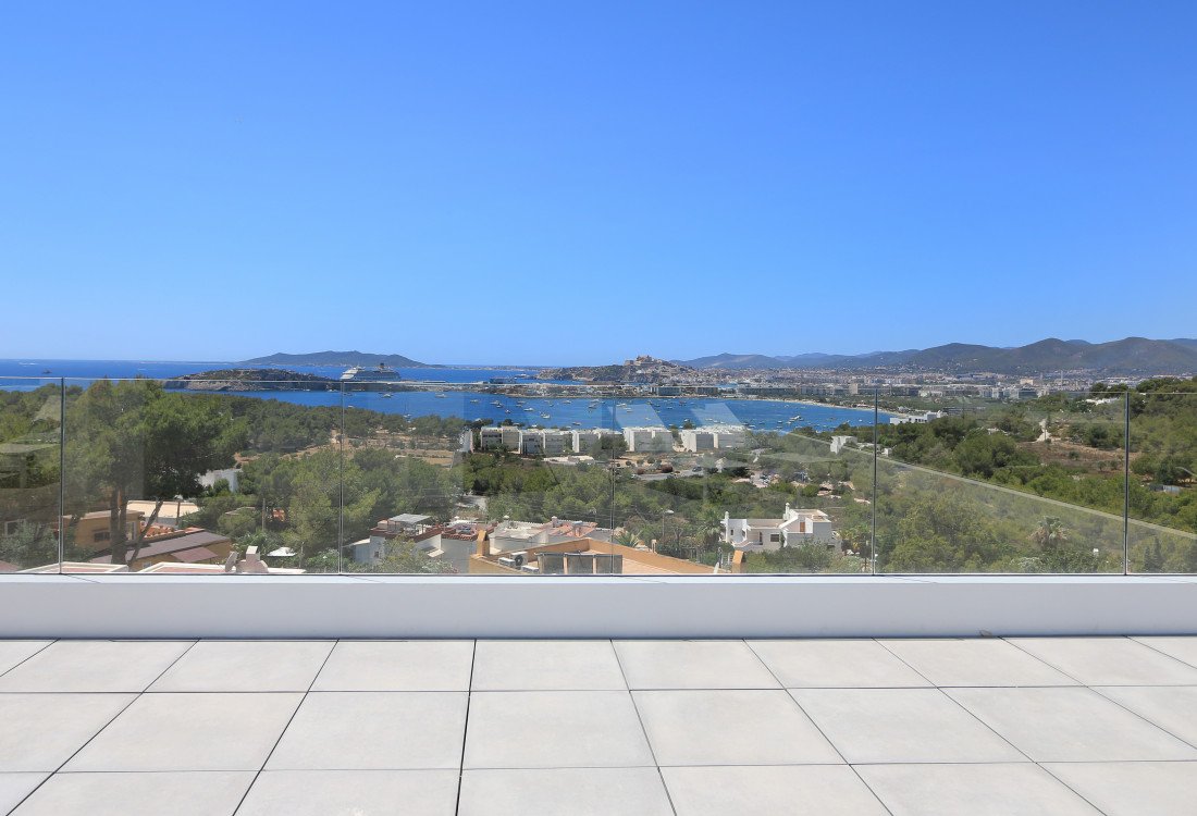 Brandneues Stadthaus mit wundervollen Ausblick auf Ibiza Stadt - 28
