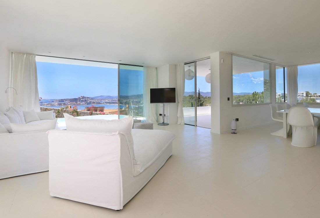 Brandneues Stadthaus mit wundervollen Ausblick auf Ibiza Stadt - 9