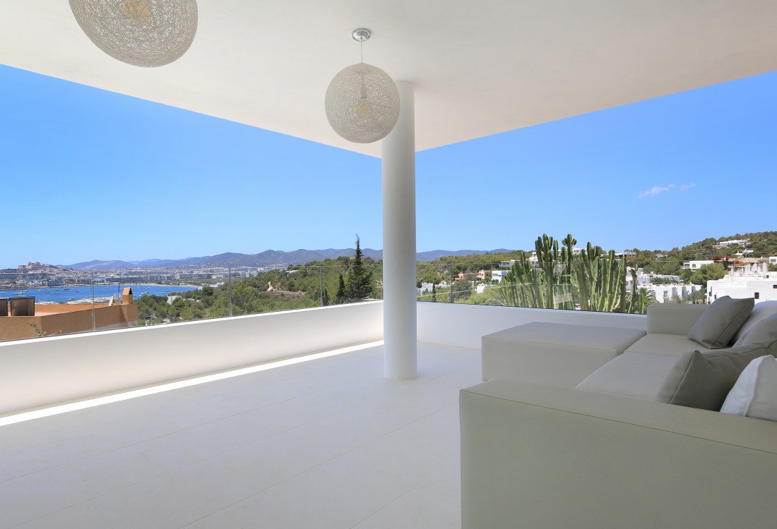 Brandneues Stadthaus mit wundervollen Ausblick auf Ibiza Stadt - 5