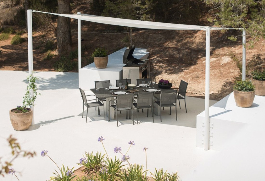 Villa de diseño en la parte alta de Cala Tarida - 5