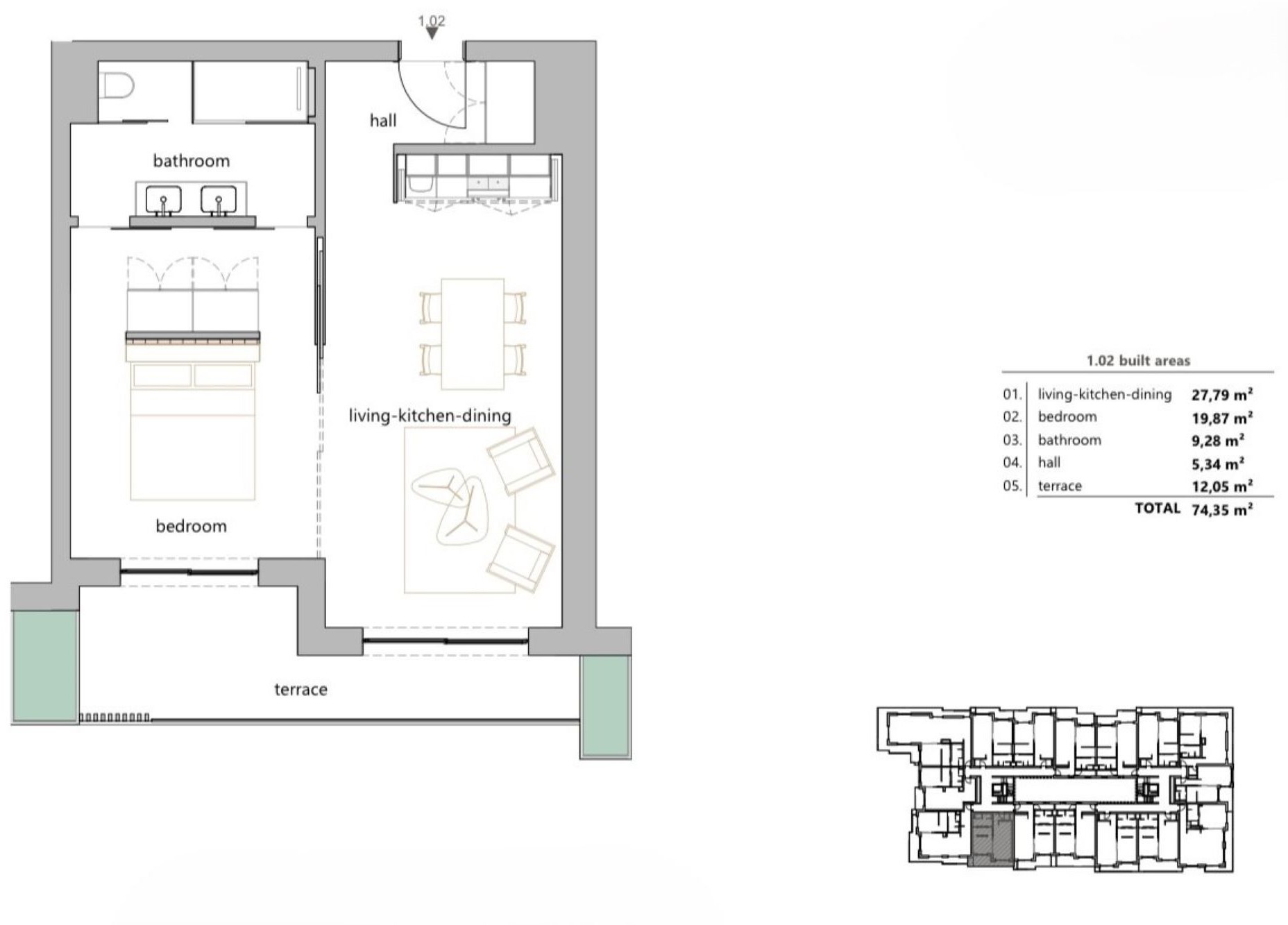 Bezugsfertiges exklusives Neubau Apartment in Strand -und Stadtnähe - 2