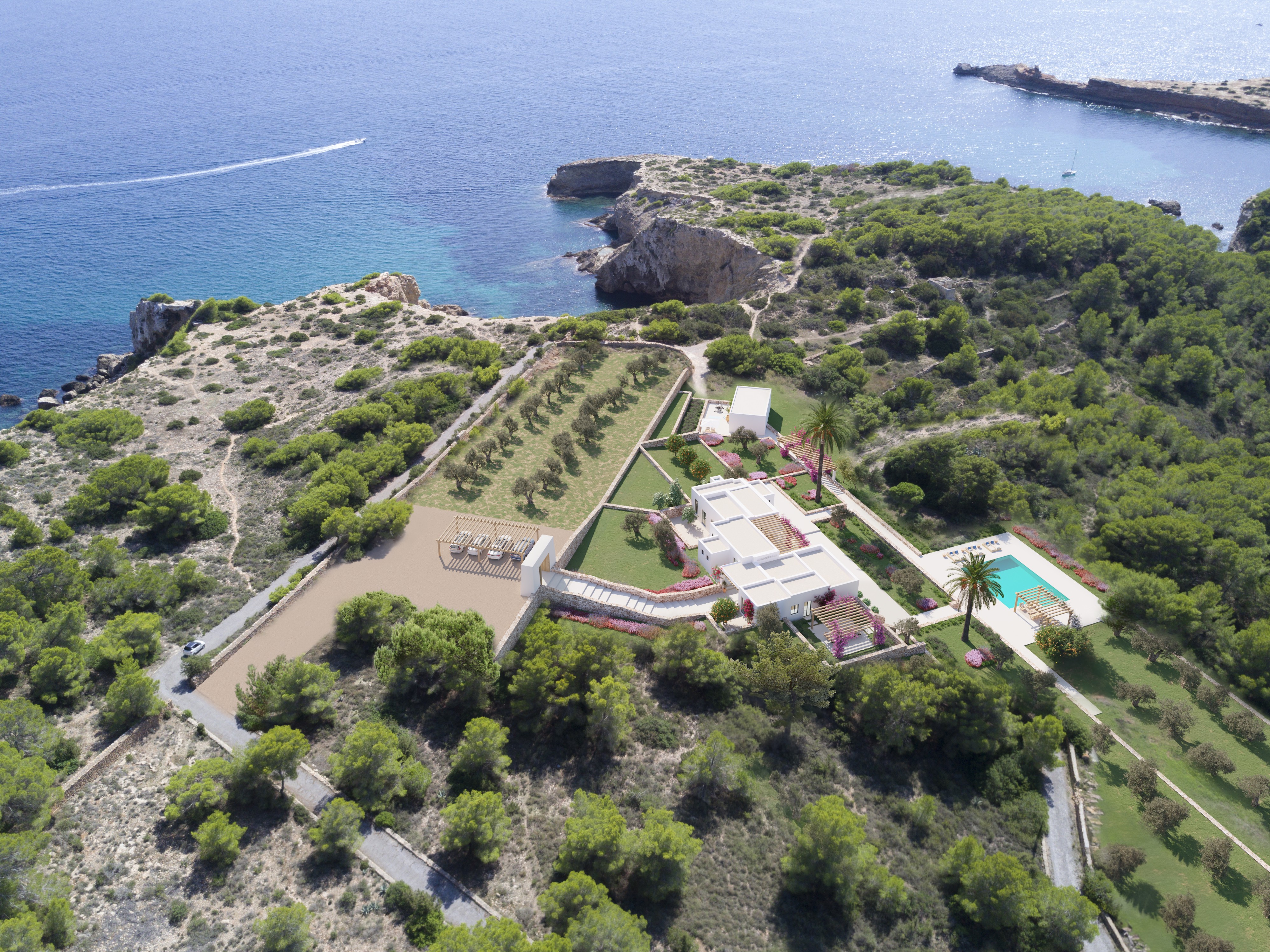 Renovation project in first line to the sea of Cap Martinet - 3