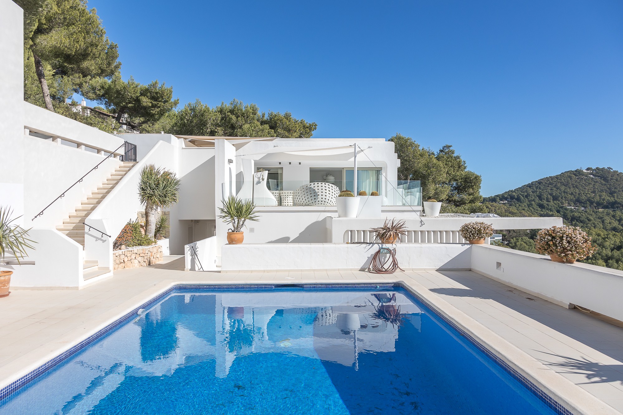 Luxuriöses Penthouse mit atemberaubendem Blick auf Ibiza und das Meer - 20