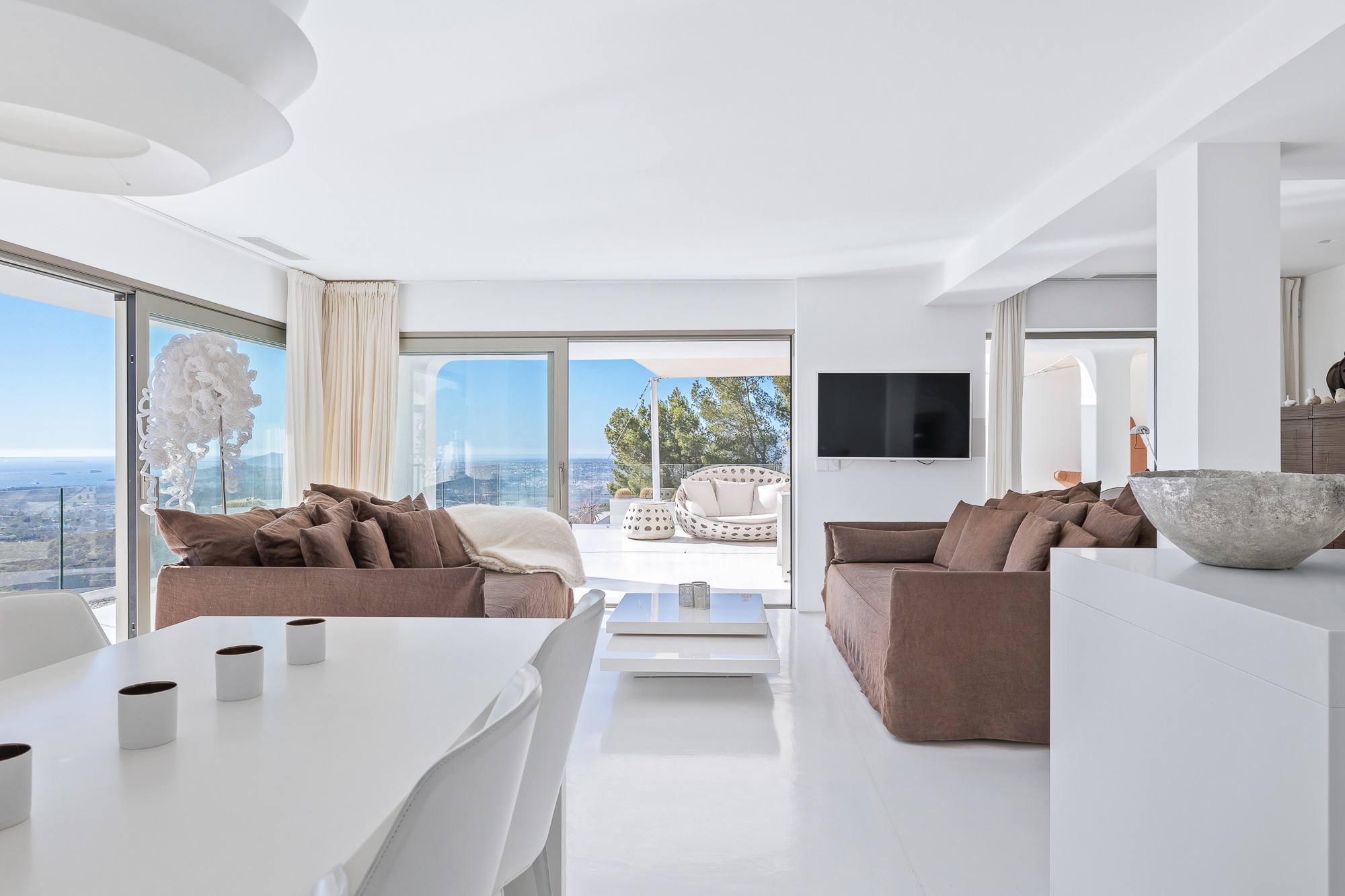 Luxuriöses Penthouse mit atemberaubendem Blick auf Ibiza und das Meer - 8