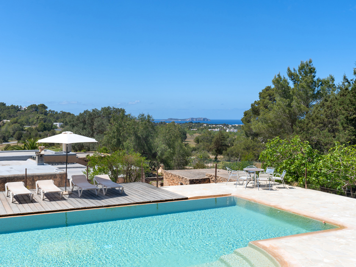 Ibizenkische Finka mit Aussicht und traumhaftem Garten - 2